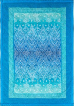 BASSETTI Plaid KERALA vB1 BLAU