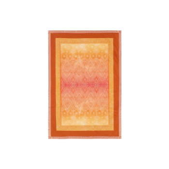 BASSETTI Plaid KERALA vO1 ORANGE